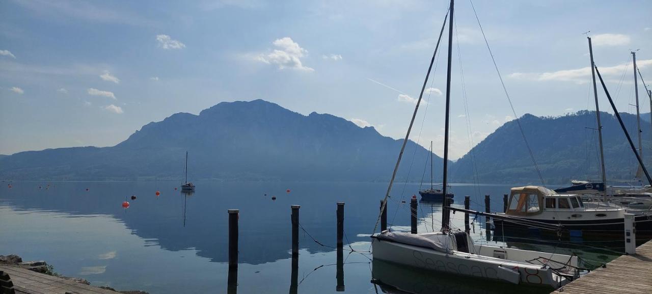 Ferienhaus Goldener Anker Unterach Am Attersee Buitenkant foto