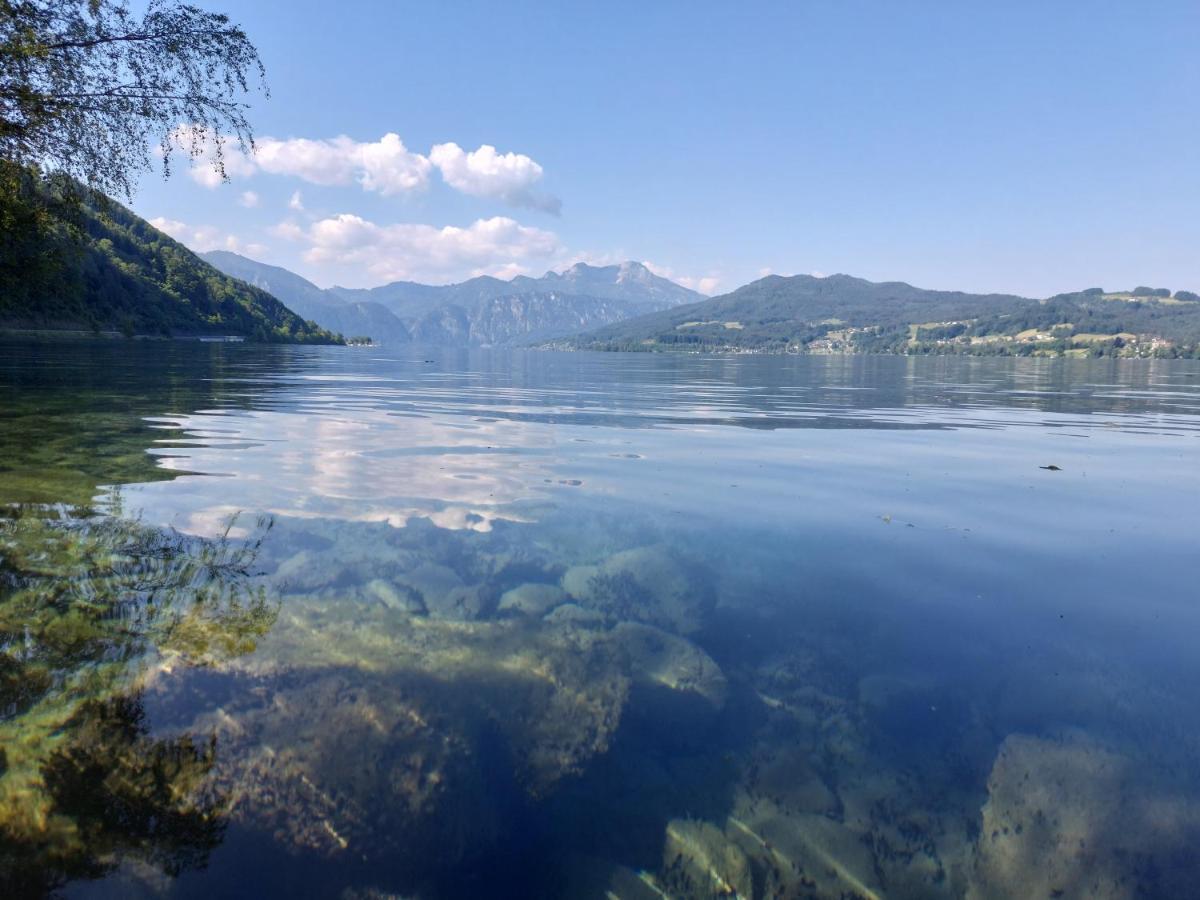 Ferienhaus Goldener Anker Unterach Am Attersee Buitenkant foto